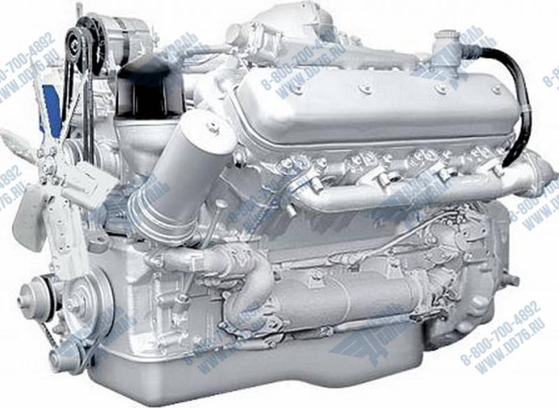 Картинка для Двигатель ЯМЗ 238НД4 без КП со сцеплением 4 комплектации