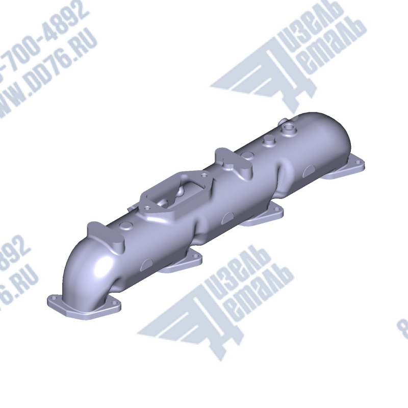 238ДК-1115020-Б Коллектор правый ЯМЗ 238ДК-Б