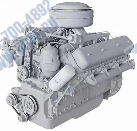 236М2-1000148 Двигатель ЯМЗ 236М2 без КП со сцеплением 2 комплектации