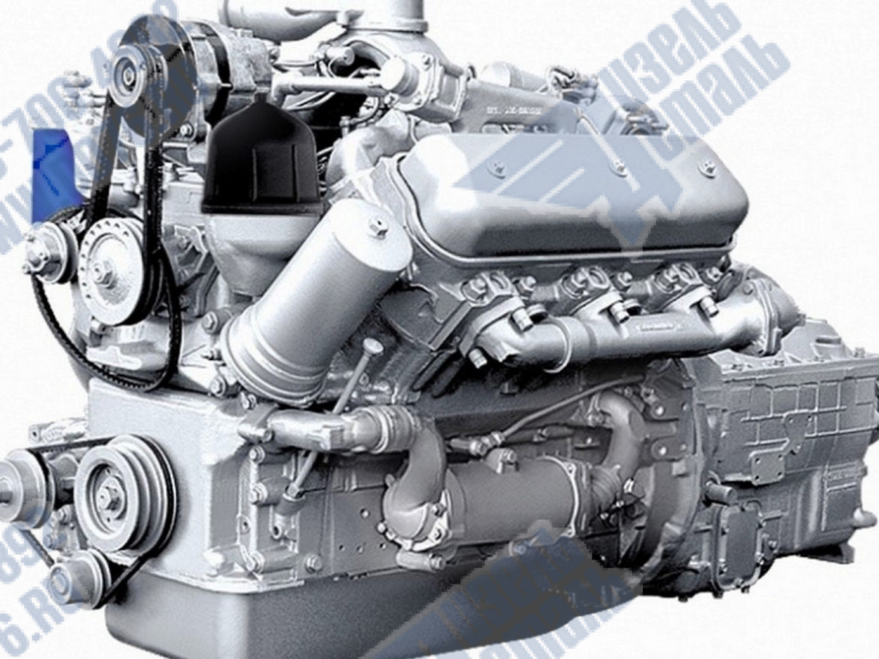236НЕ-1000016 Двигатель ЯМЗ 236НЕ с КП основной комплектации