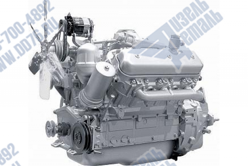 236ДК-1000155 Двигатель ЯМЗ 236ДК без КП со сцеплением 9 комплектации